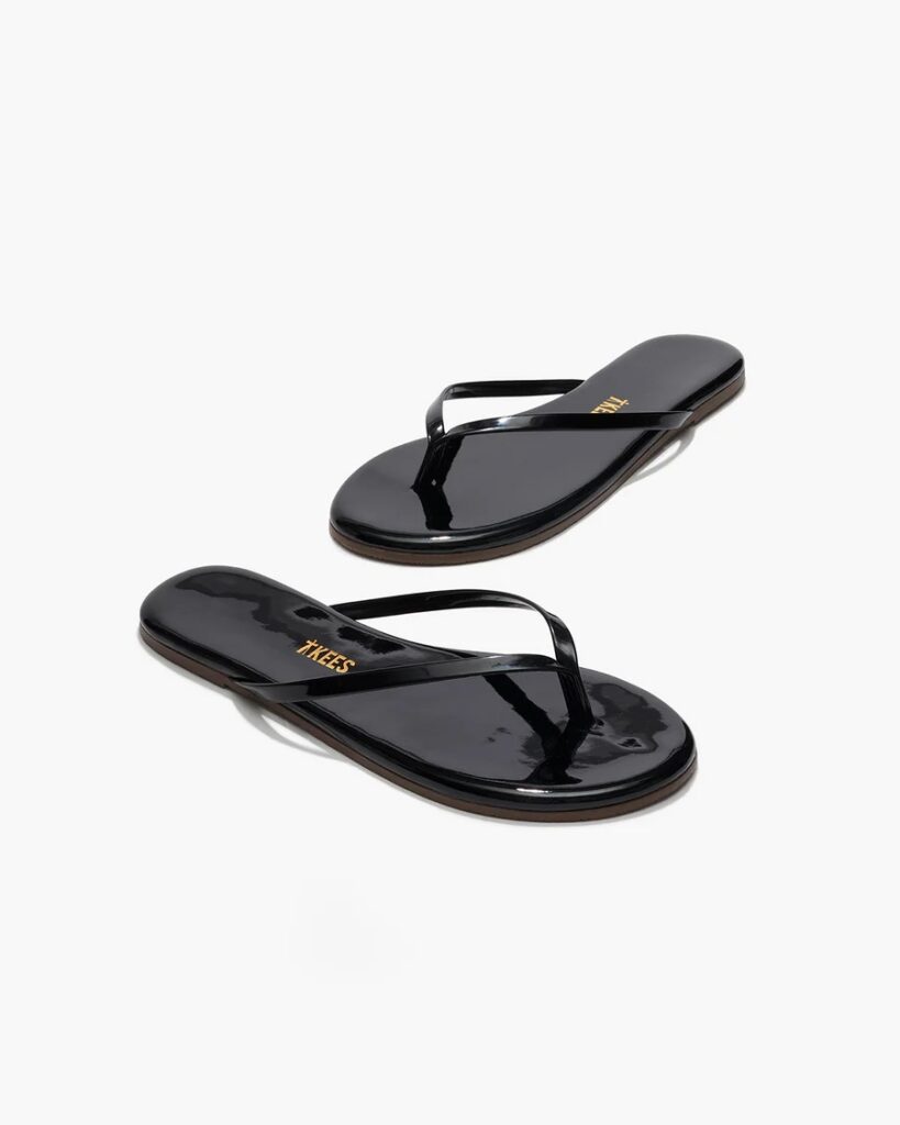 Black Jelly Flip Flops